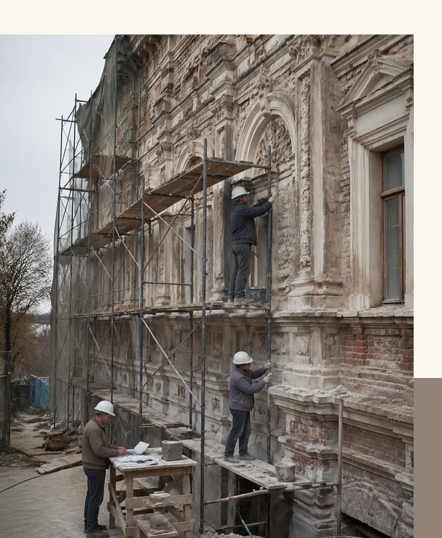 Реставрация объектов культурного наследия под ключ в Ноябрьске